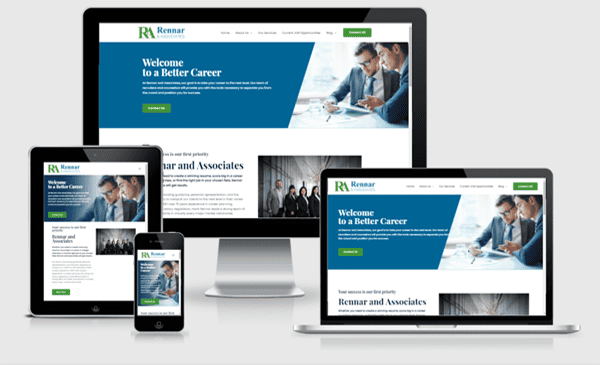 Web Design Austin - Employment Services Agency Site